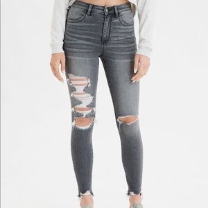 AEO next level super high rise jegging